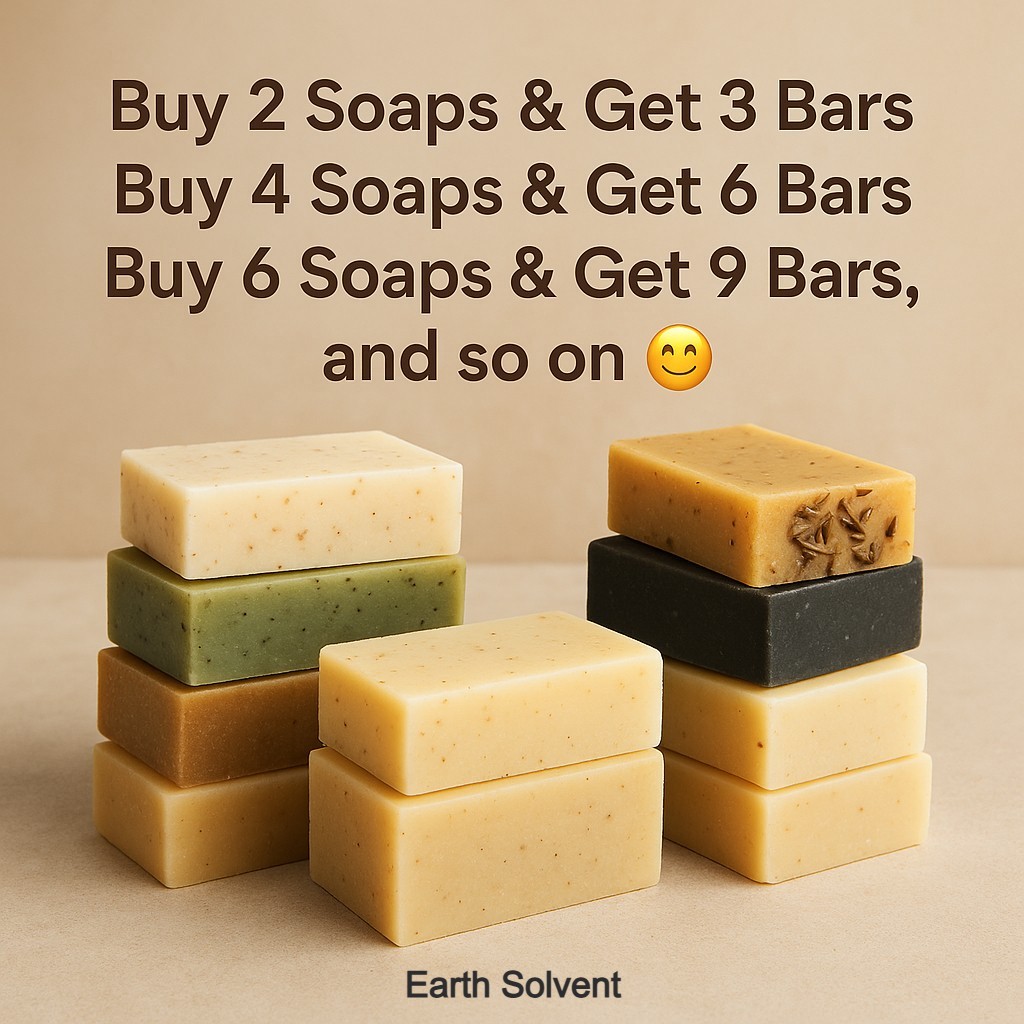 BUY 2 & Get 1 FREE Natural Organic Bar Soap For Sensitive Skin 5oz UNSCENTED