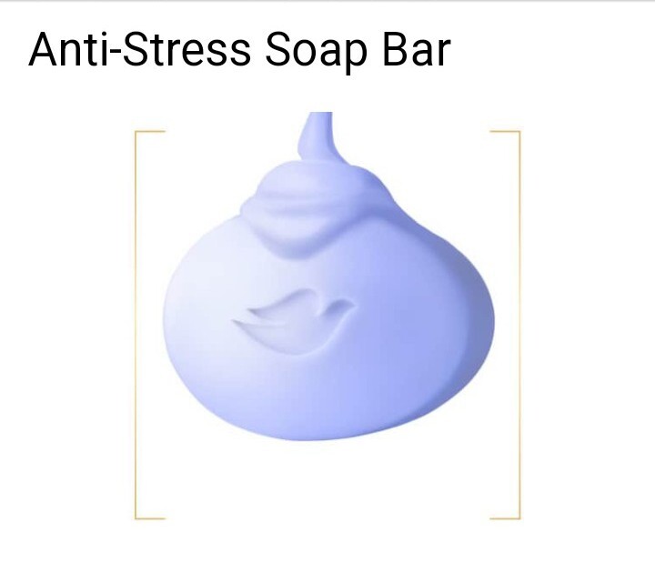 NEW! DOVE (4-BARS) 3.75 Oz (106g) ●ANTI-STRESS● Moisturizing Beauty Cream Bar🫧.
