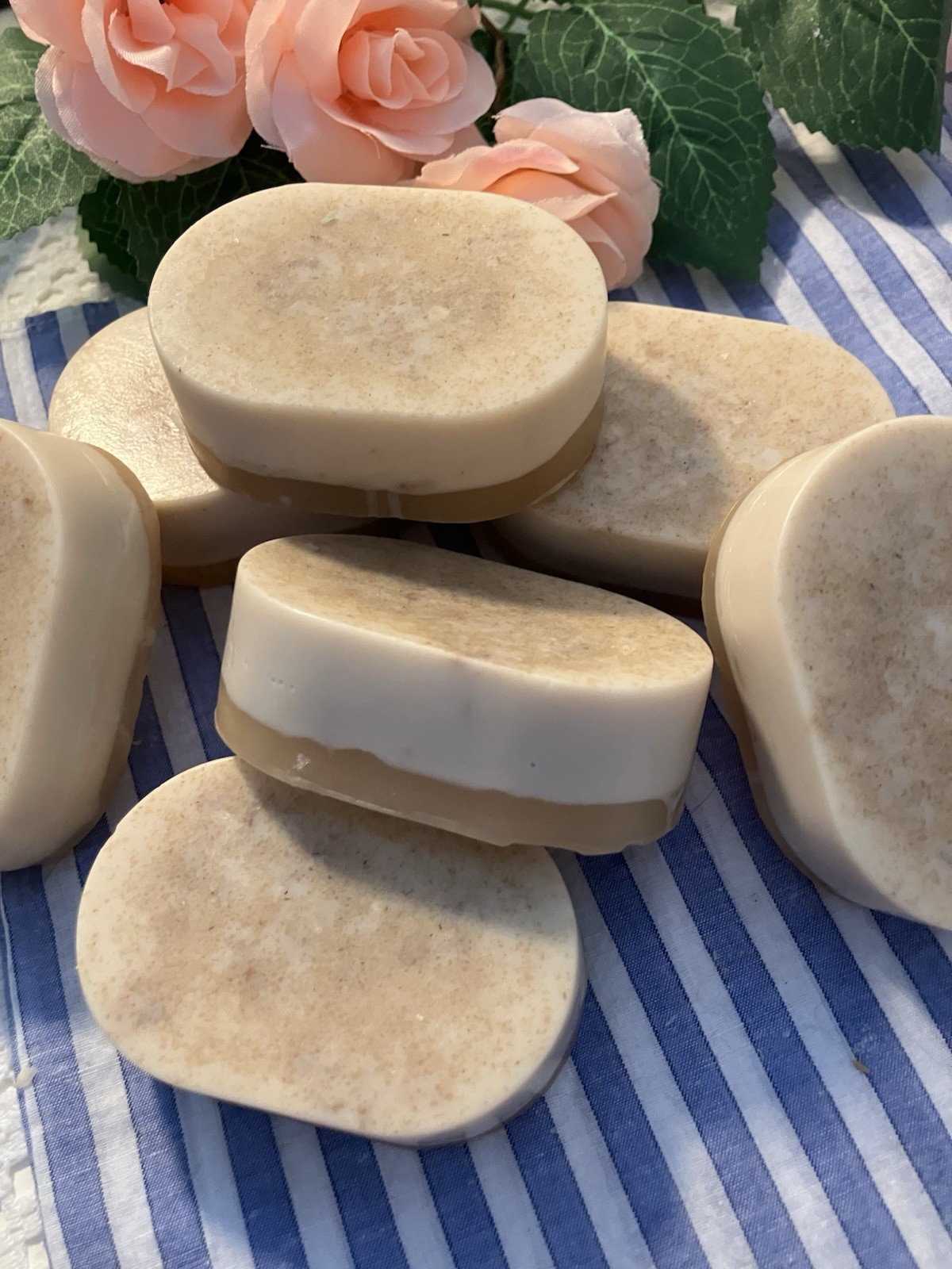 CHAI TEA- Glycerin & Oatmeal-Based Soap Bars-2oz -Mildly Exfoliates!