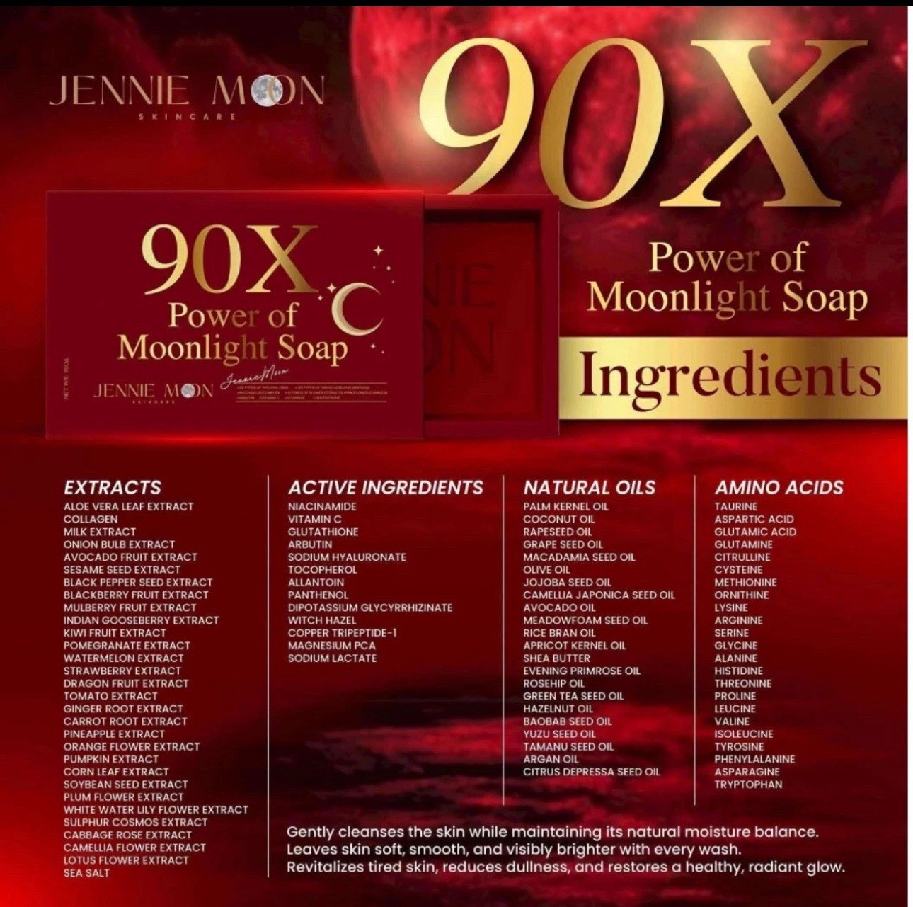 Jennie Moon 90X Power of Moonlight Soap