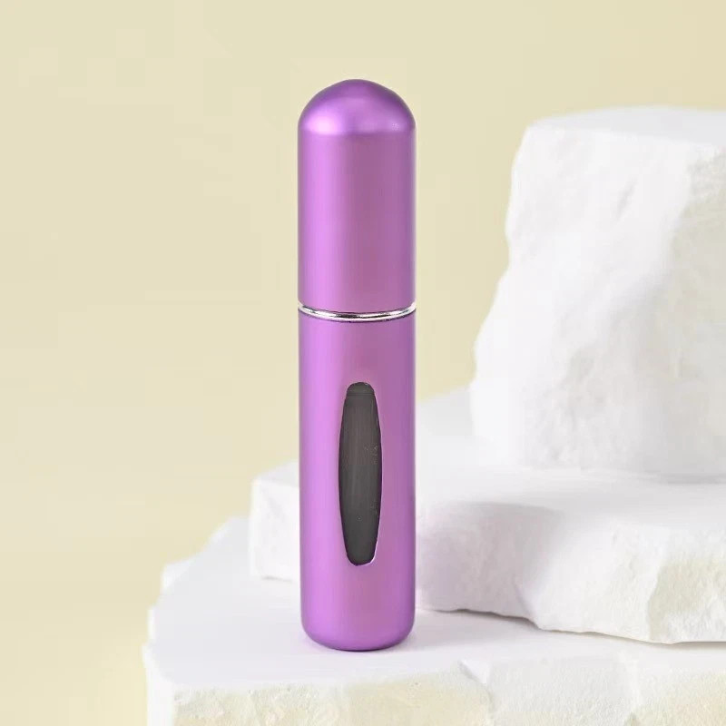 Any 5 PCS Mini Travel Perfume Atomizer Bottle Portable Spray Pump Case Refill