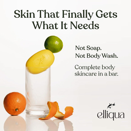 Elliqua No. 1 Vitamin E Revitalising Body Bar – 3.5 Ounce (Pack of 1)