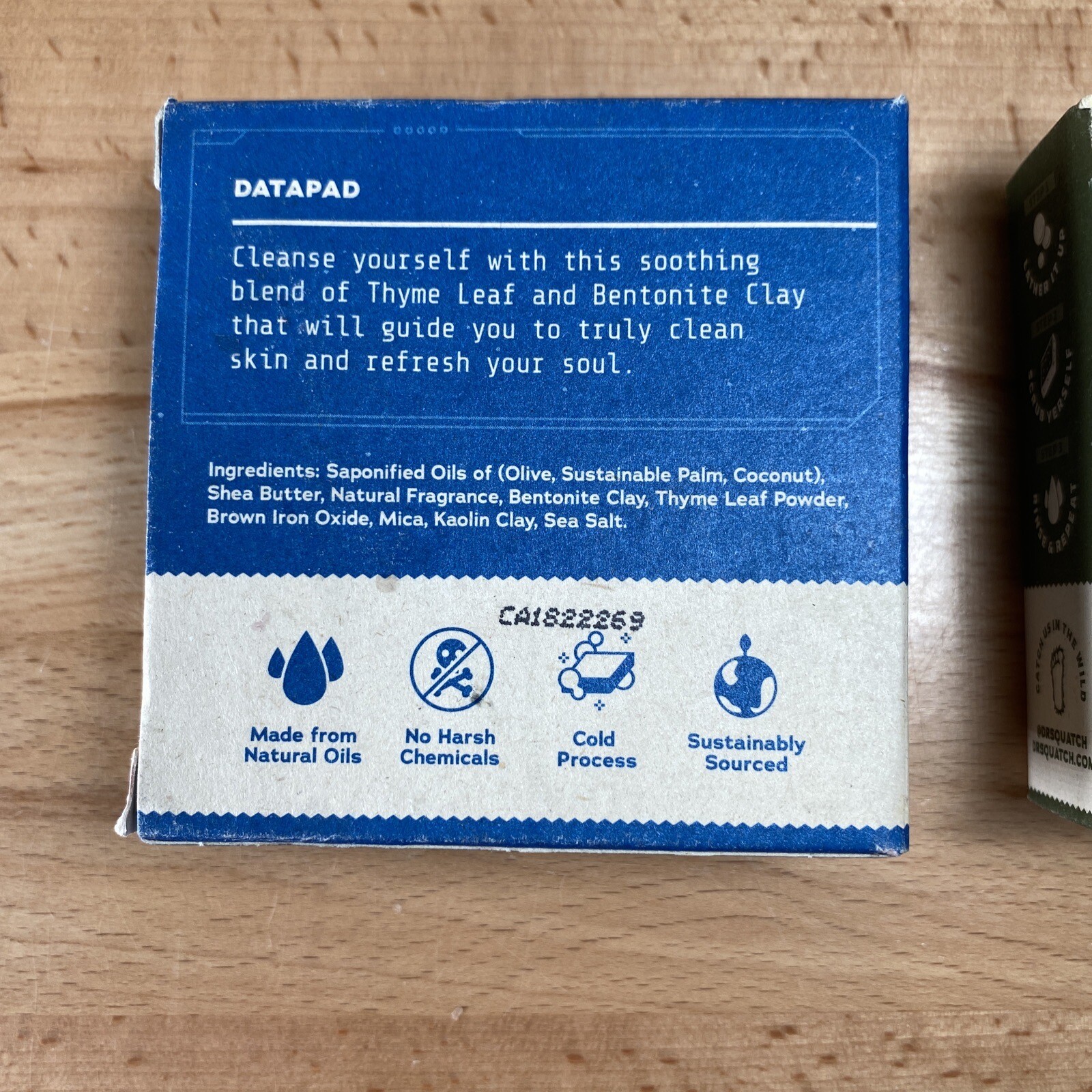 LOT OF 2 SOAP BARS. – Dr. Squatch STAR WARS Only Hope Soap & Wisdom Wash Soap