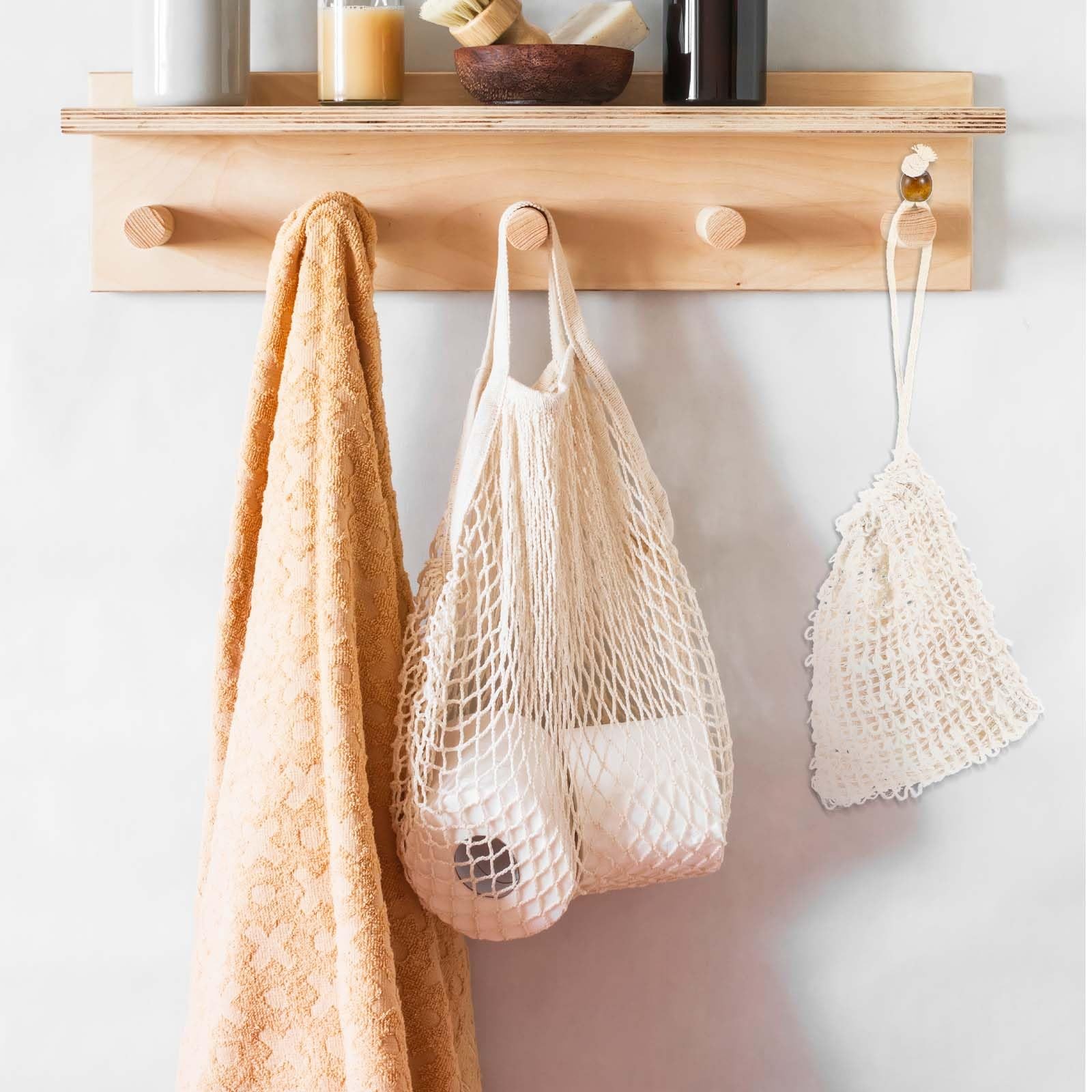 10 Pack Soap Bag, Natural Sisal Soap Saver Bag, Mesh Exfoliating Soap Bag Pou…