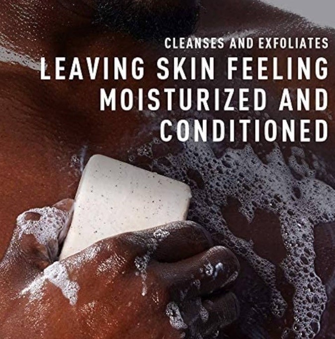 Bevel Soap Bar – Body Wash Bar for Men with Cocoa Butter and Shea Butter