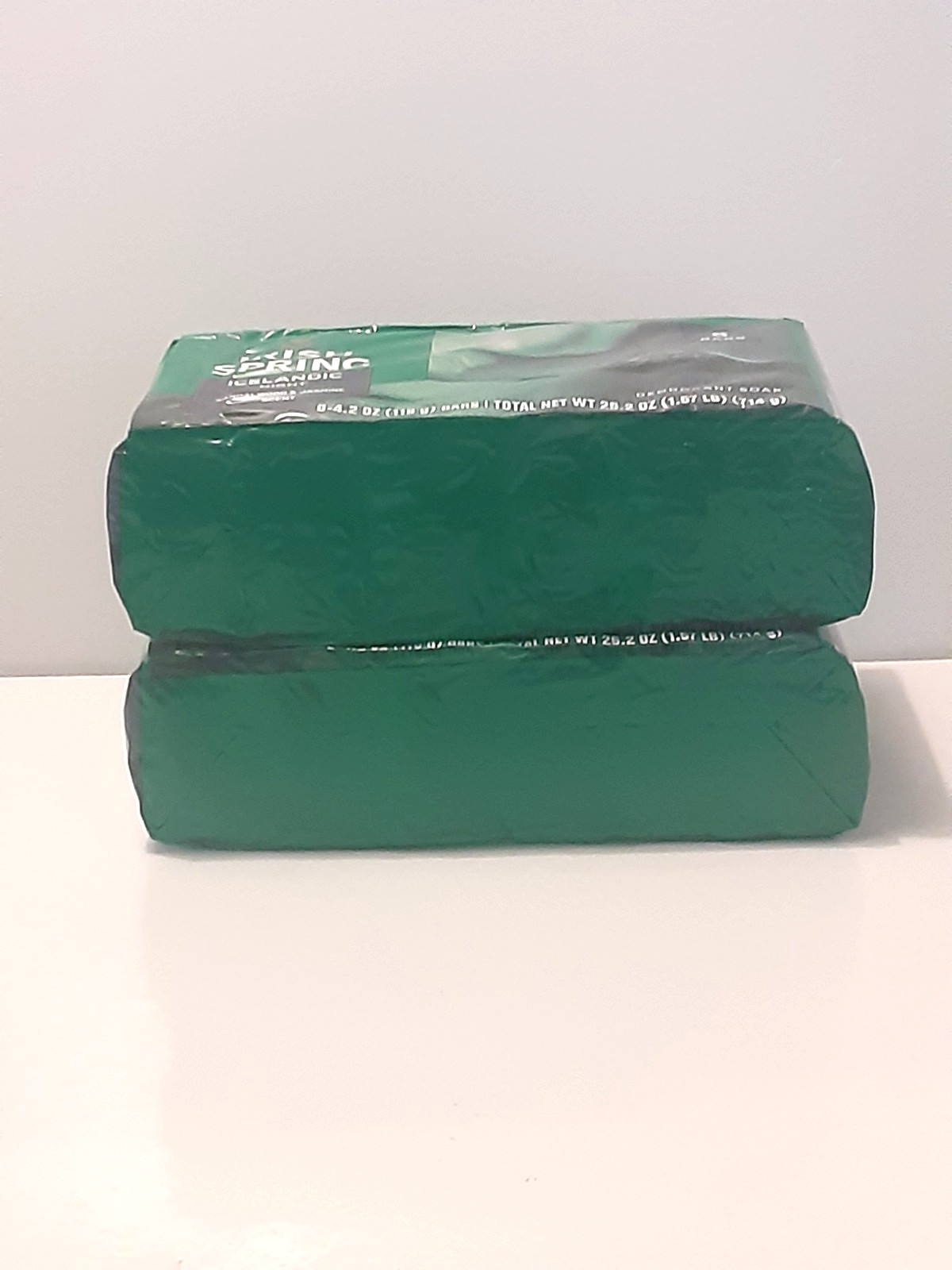 Lot of Two 6 Count Packs of Irish Spring Icelandic Night Bar Soap