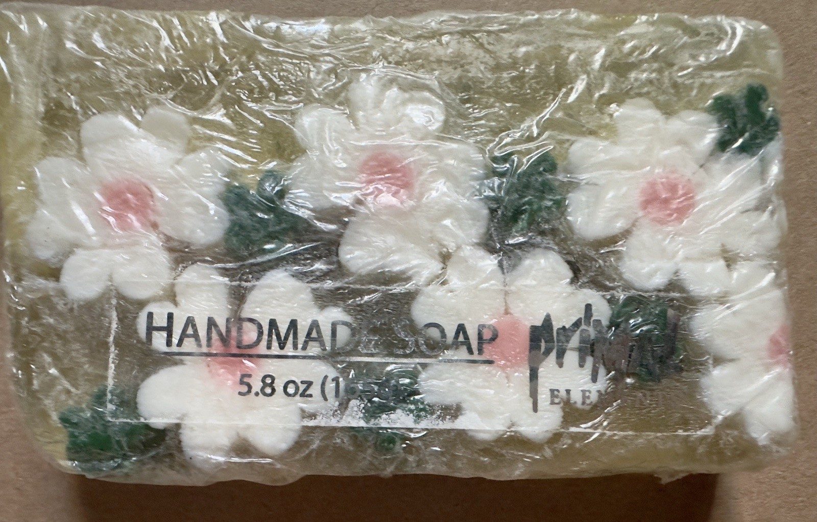 Primal Elements Daisy Soap NIP Lot of 3 Vegetable Glycerin Bars