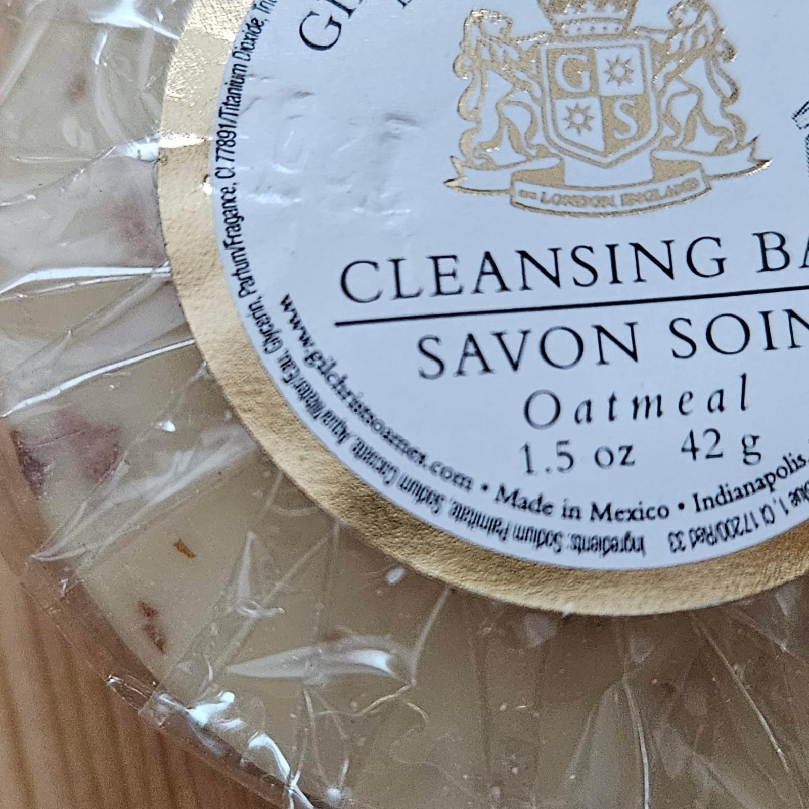 Gilchrist & Soames Cleansing Bar – Oatmeal Soap 1.5 oz Lot of 9