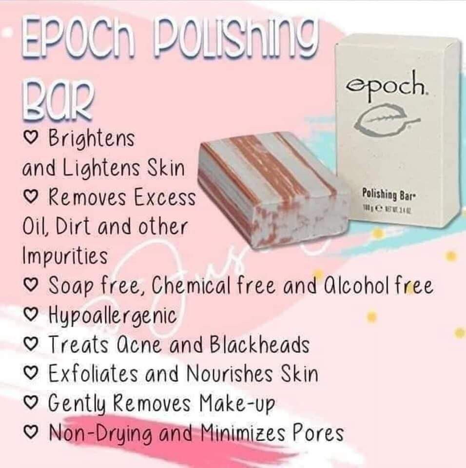 Nu Skin NuSkin Epoch Polishing Bar 3.4 oz ✨️Safety-Allergy-Dermatologist Tested