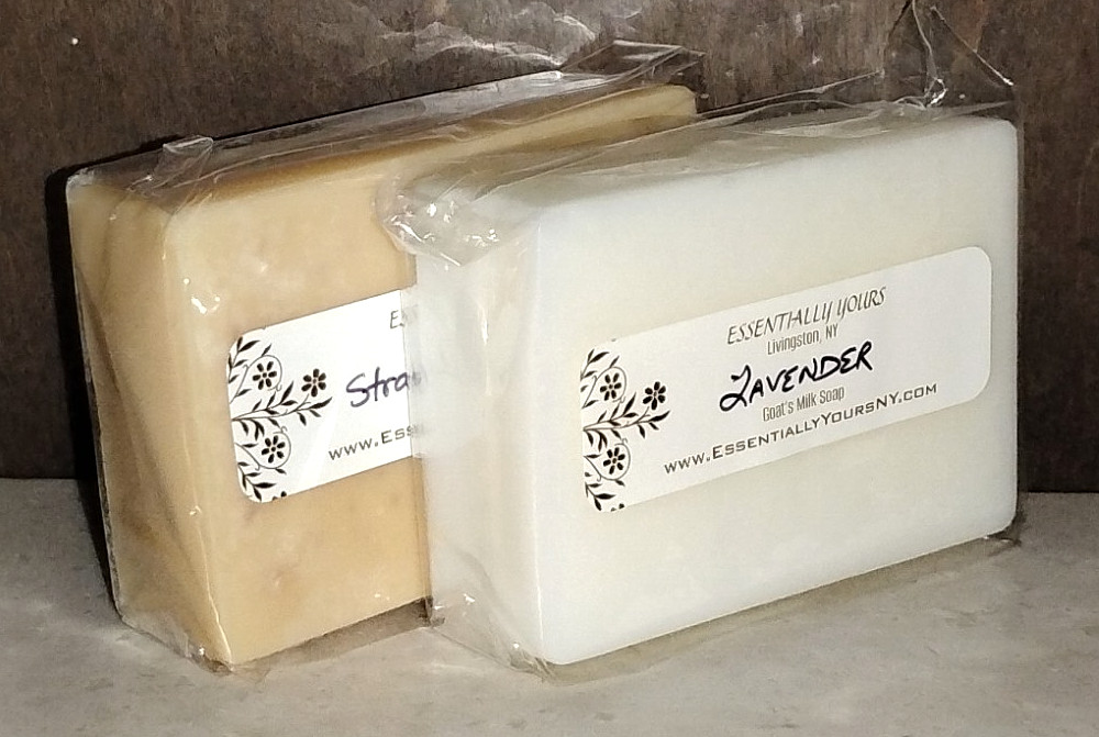 Glycerin or Goat’s Milk Soap, Essential Oil Infused Herbal Extract Custom Scent