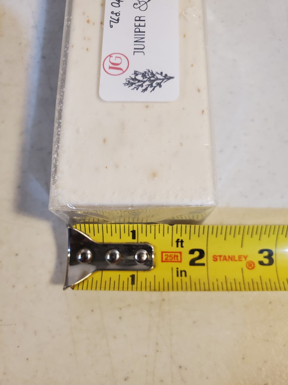 US Apothecary 2 bars of Juniper and Geranium Bar Soap