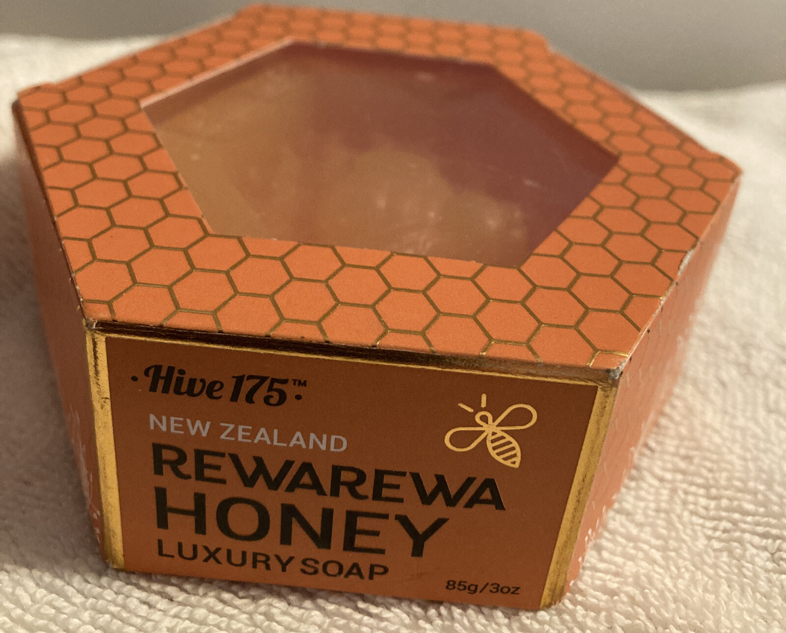 Hive 175 Rewarewa Natural New Zealand Honey Luxury Soap 85g 3oz Parr