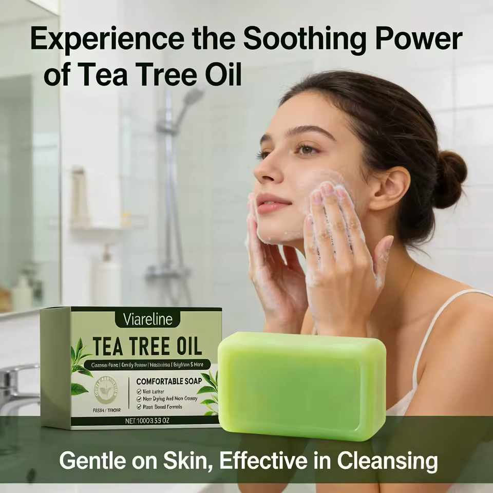 Anti-fungal Tea Tree Oil Soap Bar Medication Grade Every Day Use