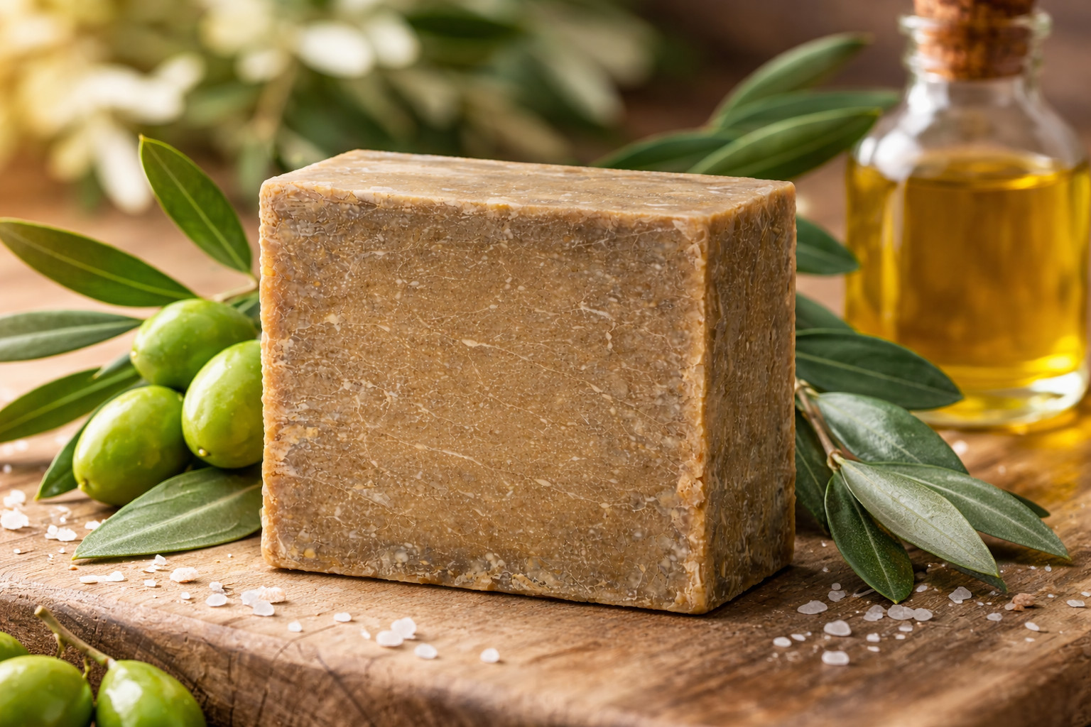 Authentic Aleppo-Style Laurel Soap Bar 2-Pack – Olive Oil, Natural Handmade
