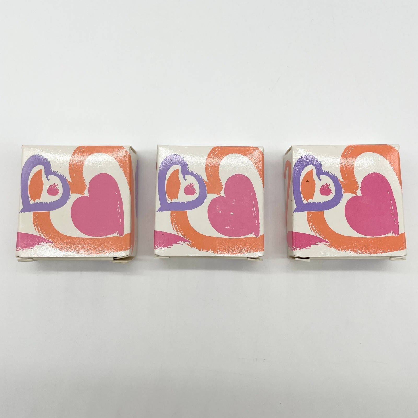 Vintage Avon Bath Soap Heart to Heart 1980s Hugs Kisses Sweetheart Valentines