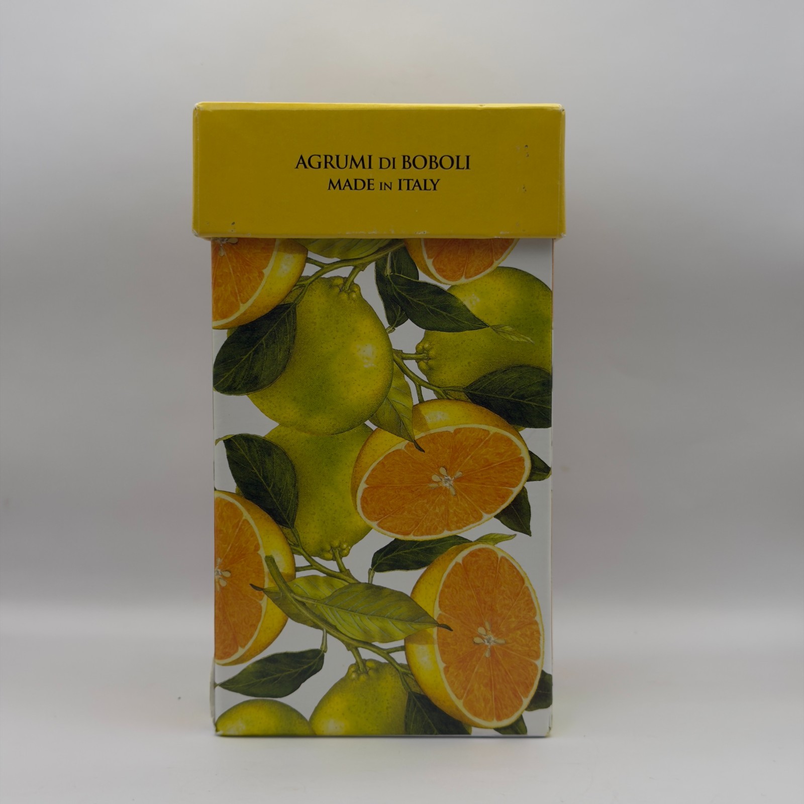 La Florentina Italy BOBOLI CITRUS 4 Soap Bar Set 460g 16oz NEW IN BOX