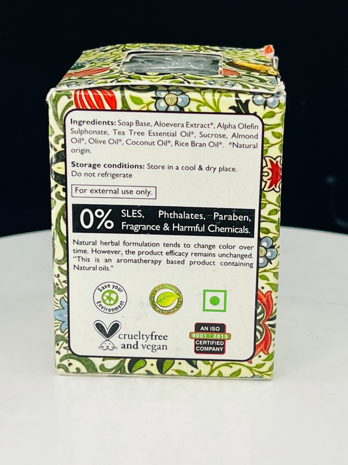 Passion Indulge Tea Tree Handmade Bath Bar Pack of 3*100g (NIB)