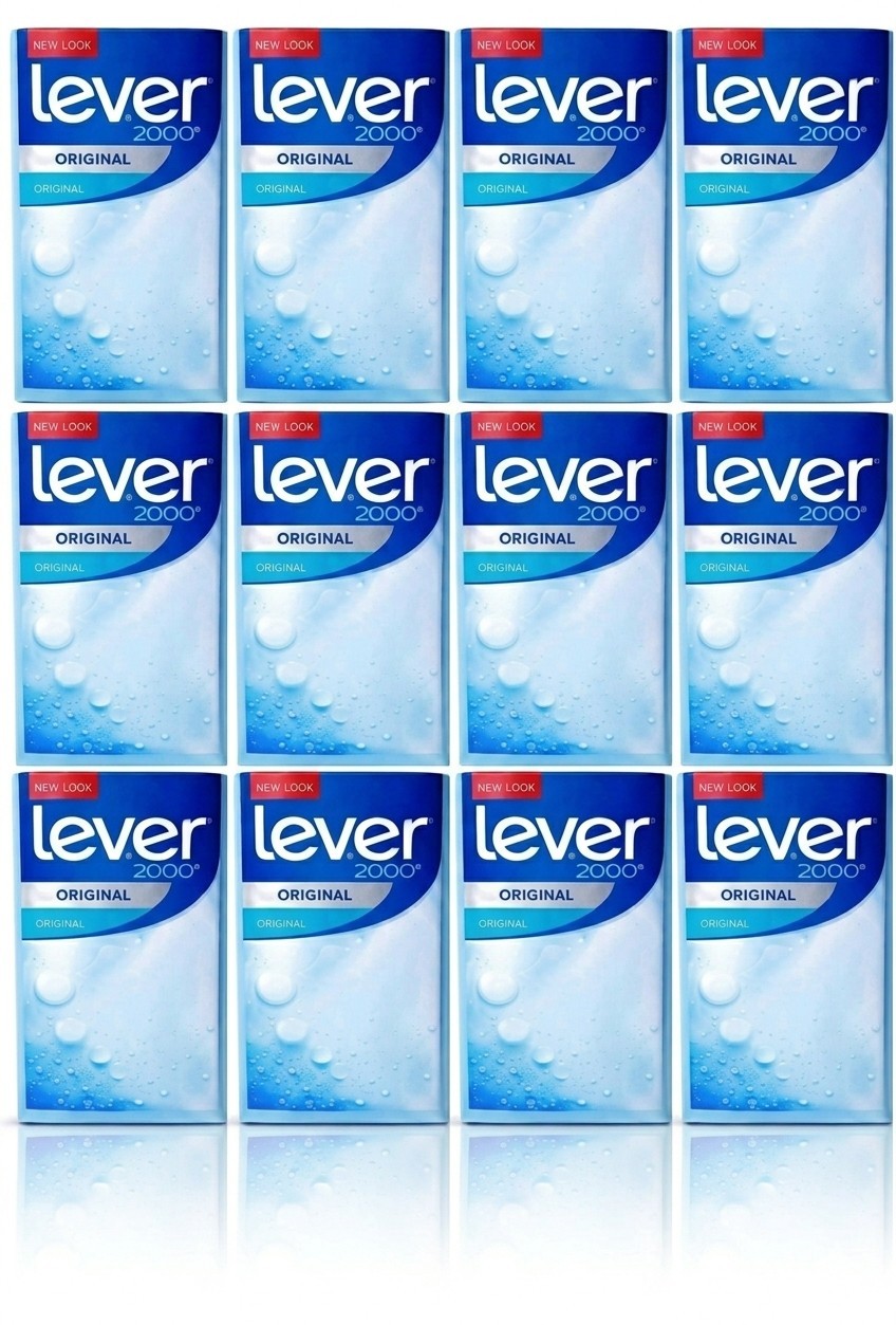 Lever 2000 Original Bar Soap 3.75 oz Fresh Scent Moisturizing PACK OF 12