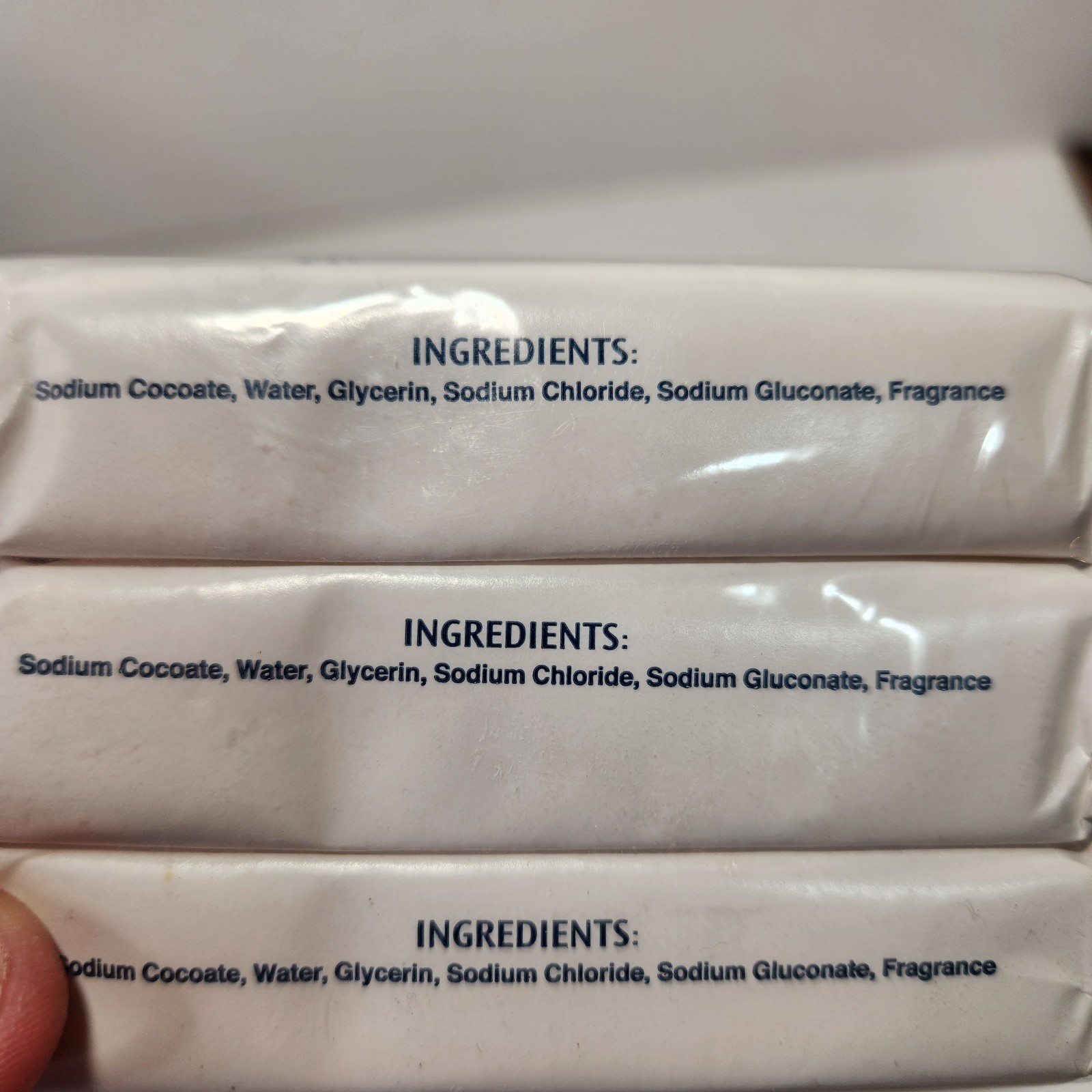 KIRK’S Original Coco Castile Botanical Coconut Oil Bar Soap 4 Oz 3 Pack NOS