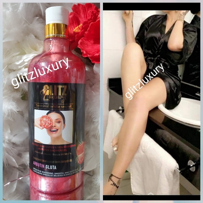 👌🔥 Glitzluxury Double whitening & Nourishing BOOSTER shower gel