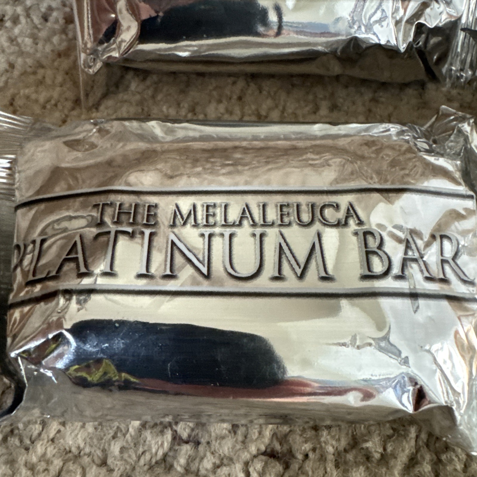 4 Bars MELALEUCA PLATINUM BAR 4.5 OZ. Factory Sealed~FAST, FREE SHIPPING!!