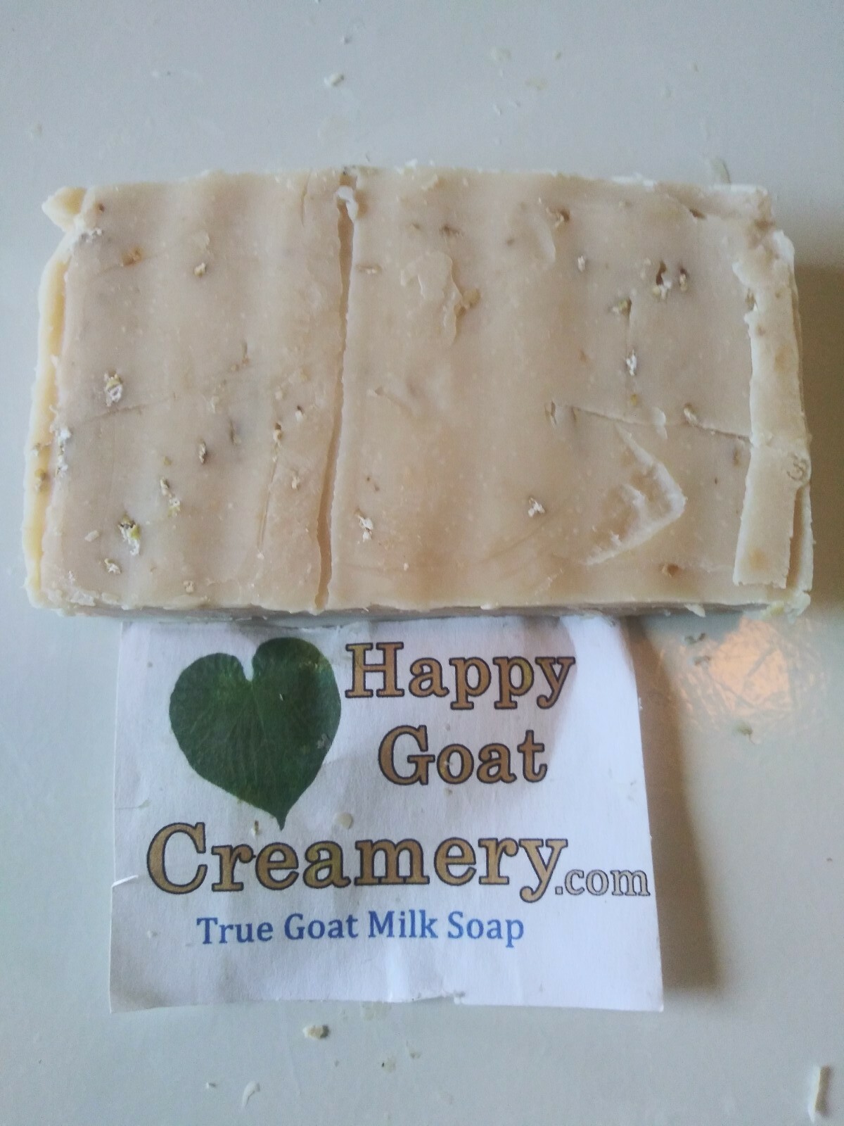 10 BARS LAVENDER OATMEAL GOAT MILK SOAP HAPPY GOAT CREAMERY PURE ESSENTIAL OILS