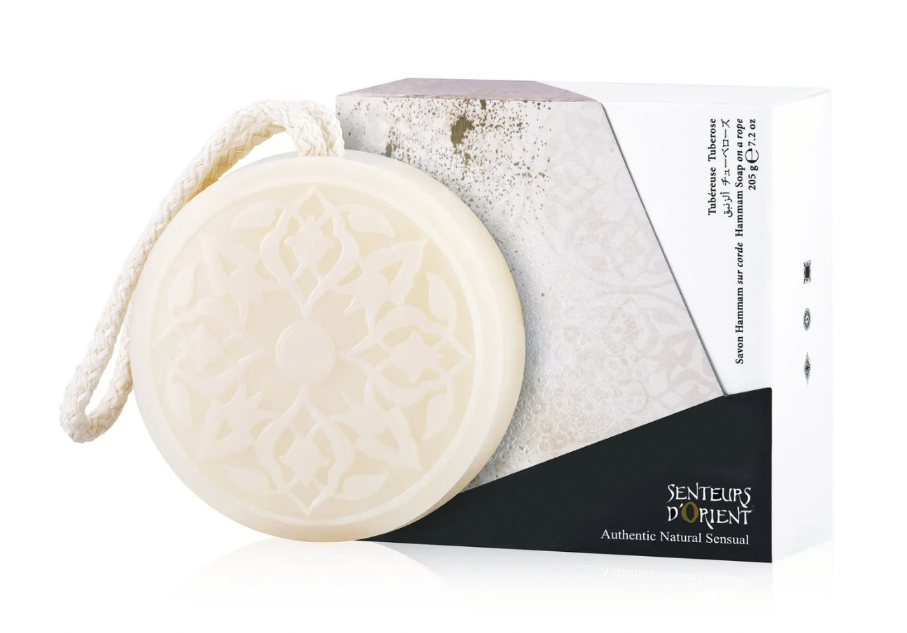 Senteurs D’Orient Tuberose Oriental Natural Soap with Essential Oil (New In Box)