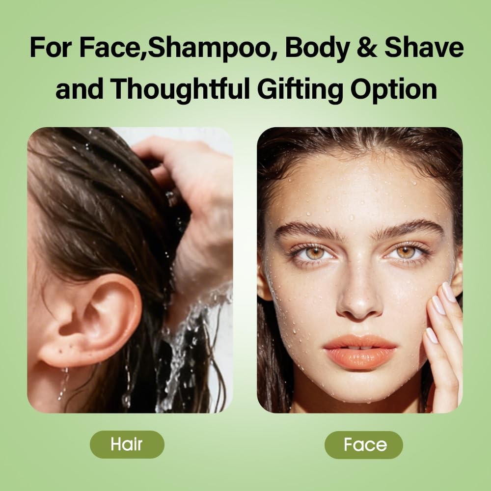 Natural Soap Bar for & Body, Nourishing & Skin-Softening Lather – Elegant Gif…