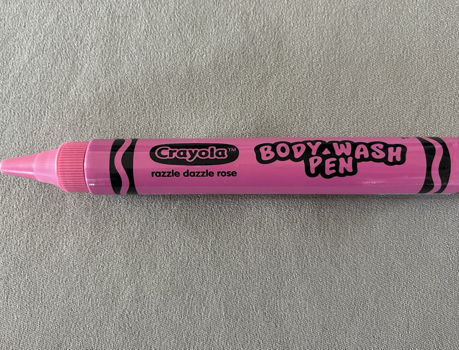 1.9 Oz Crayola Bathtub Body Wash Pen In Razzle Dazzle Rose Pink~For Ages 3+, New