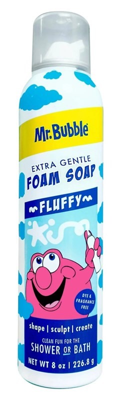 Mr Bubble Foam Soap Extra Gentle 8 Ounce