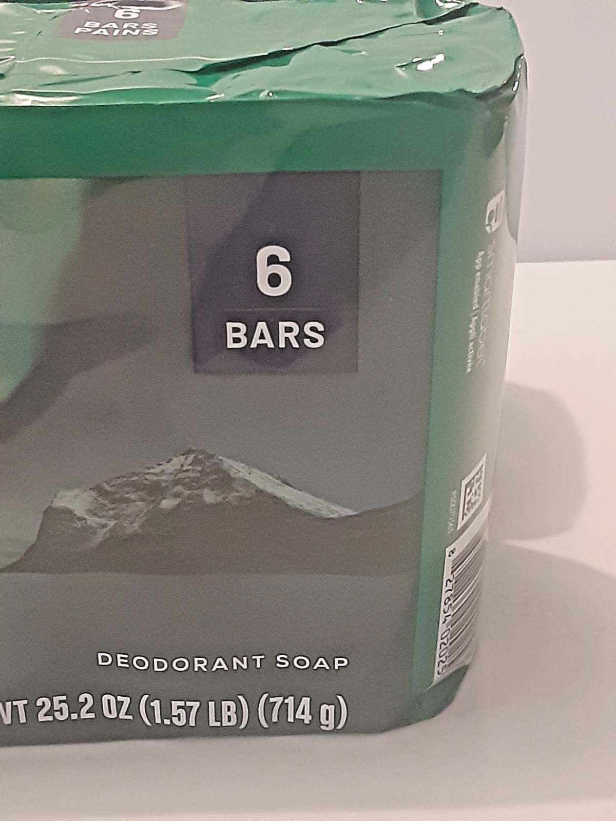 Lot of Two 6 Count Packs of Irish Spring Icelandic Night Bar Soap