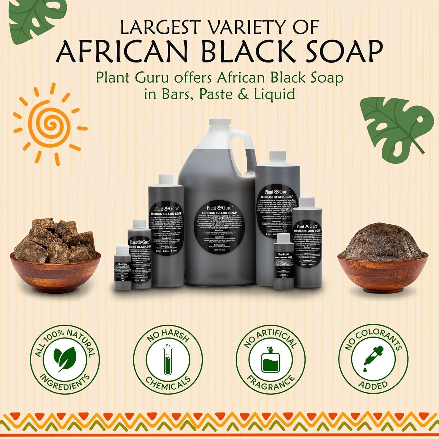 10 lbs Raw African Black Soap Bars – Acne & Eczema Treatment