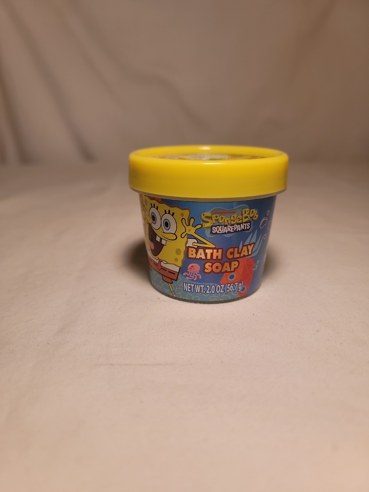 Sponge Bob Square Pants Bath Clay Soap 2oz Unopened
