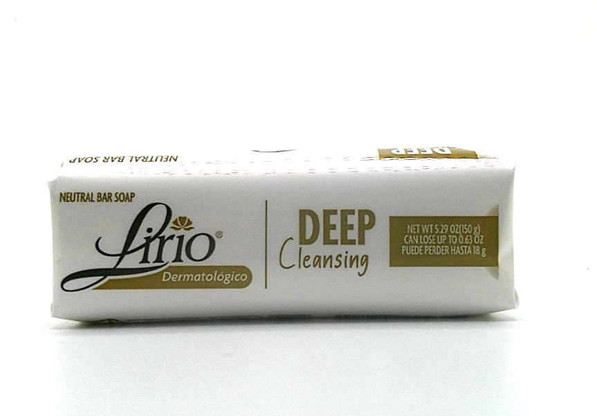 Lirio Neutral Dermatological Skin-Care Soap Bar – 5.3 oz