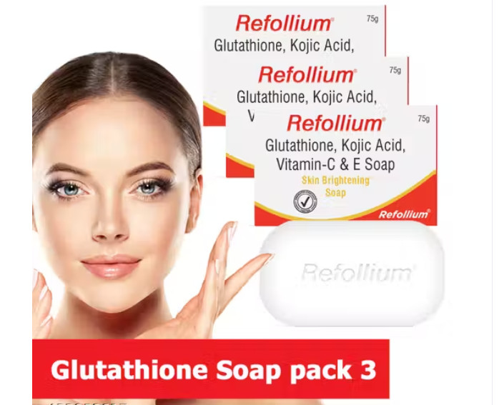 Glutathione Skin Lightening Soap Vitamin C & E Soap For Women & Men Skin Whiteni