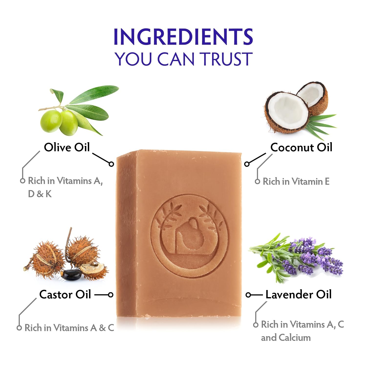 Organic and Body Soap Bars for Dry, Normal, and Sensitive Skin. Gentle Wash T…