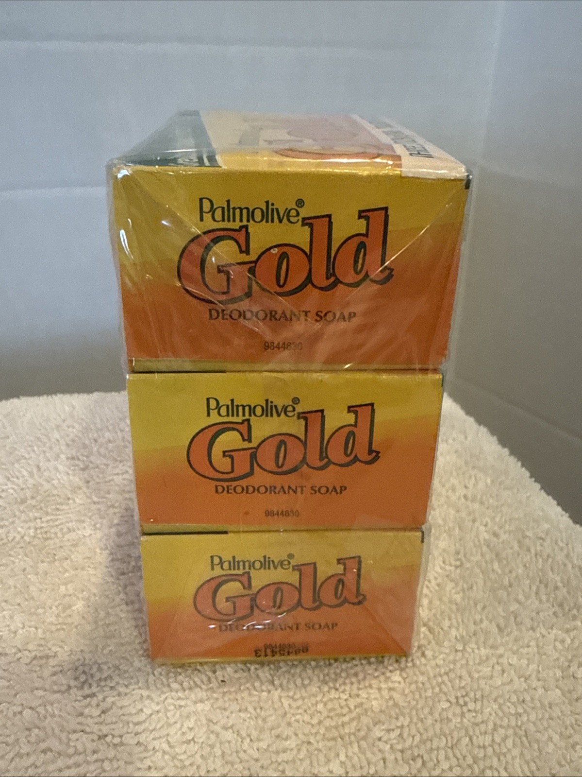 Palmolive GOLD deoderant soap 3 bars 3.2 oz NOS new sealed discontinued made USA