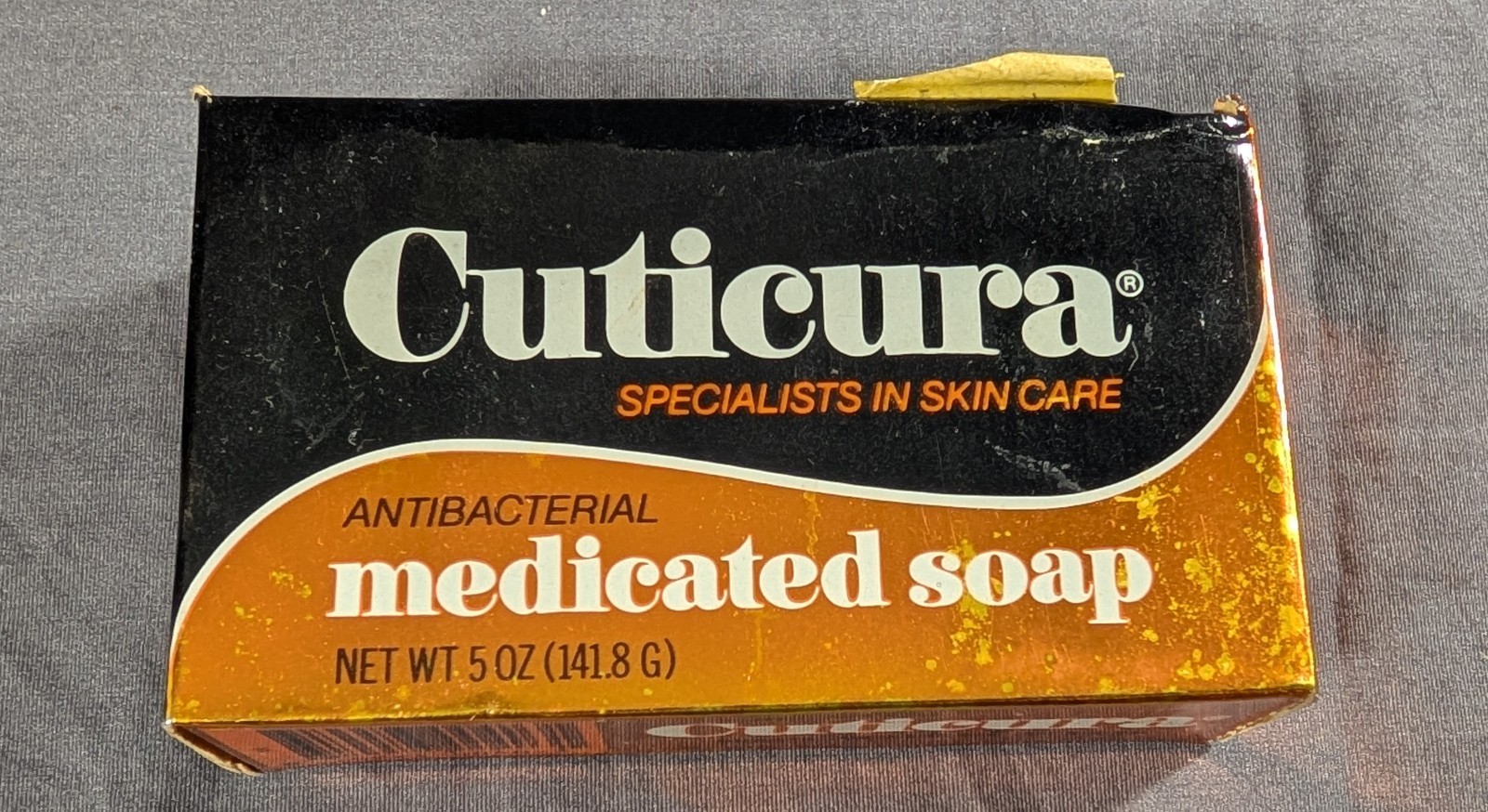Vtg Cuticura Soap Origional Formula Medicated Soap Removes Acne Antibacterial