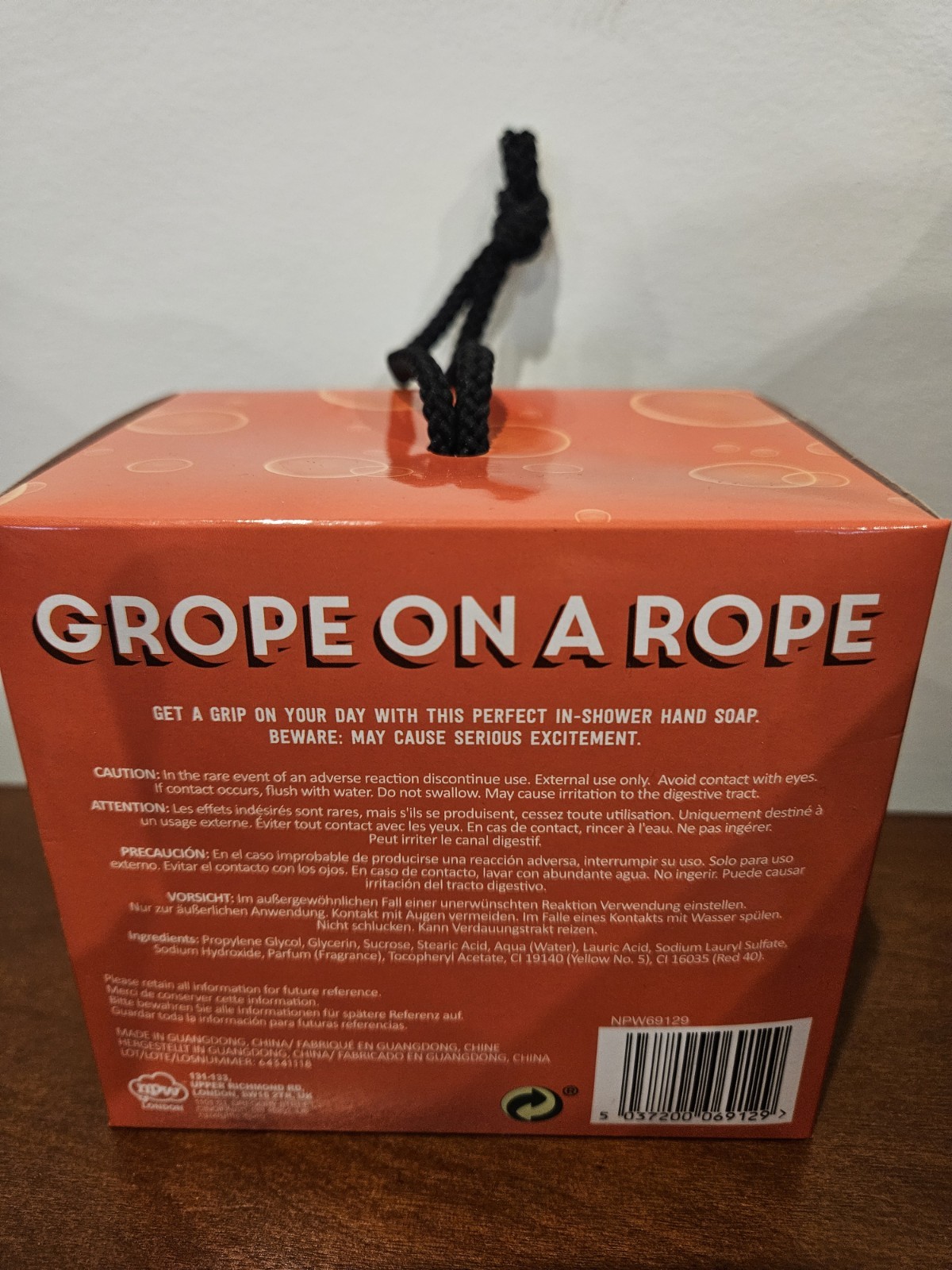Grope On A Rope – Hand-Shaped Soap on a Rope – Great Prank Gift