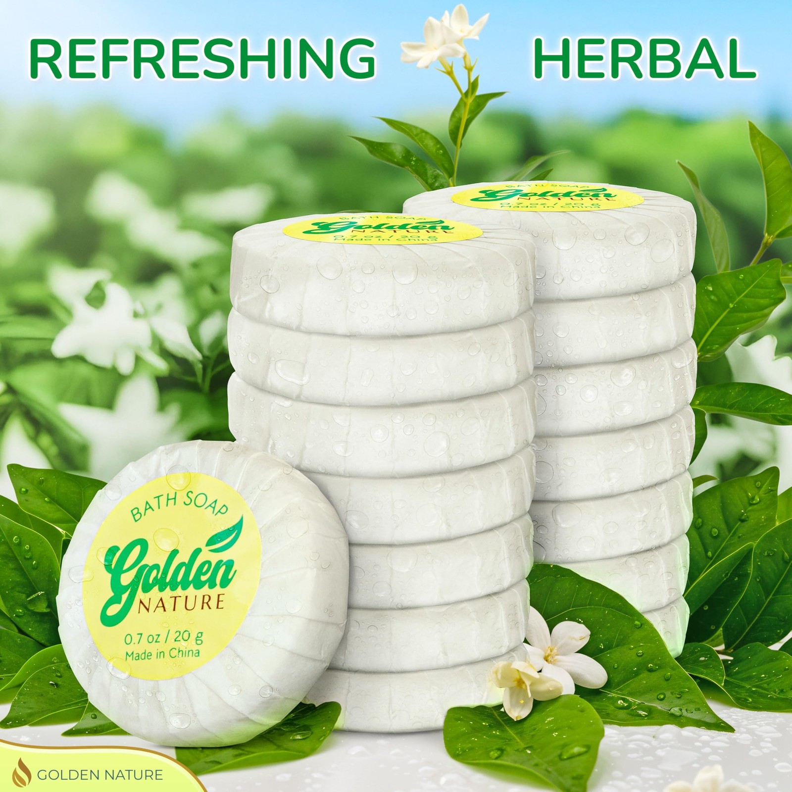 – Hotel Soap Bars – Jasmine, 0.7 oz, 100 PK – Travel Size Bulk Amenities – So…