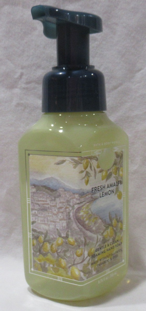 Bath & Body Works Gentle & Clean Foaming Hand Soap Set Lot 2 FRESH AMALFI LEMON