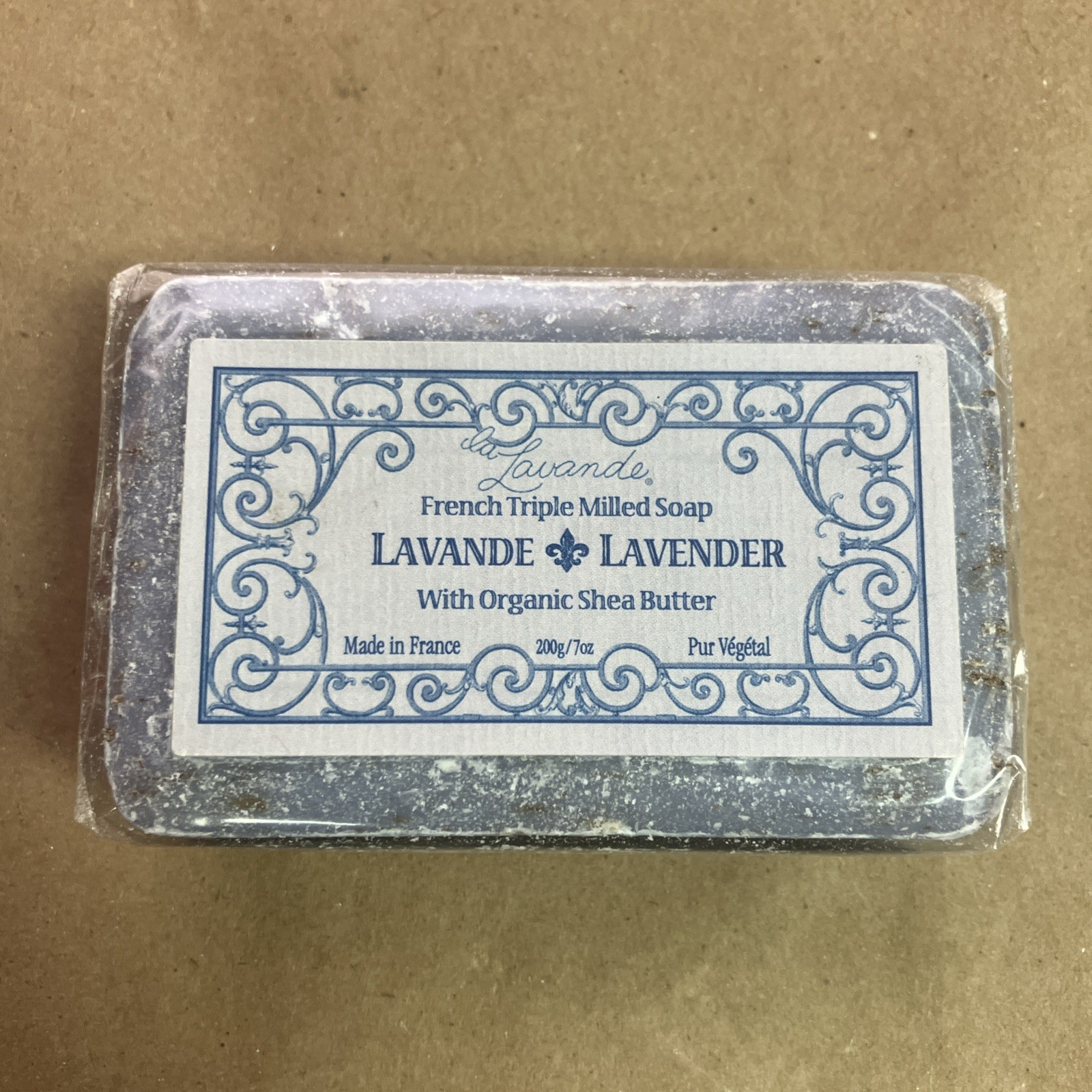 Triple Milled Bar Soap Lavande lavendar bar soap new 7 oz French France