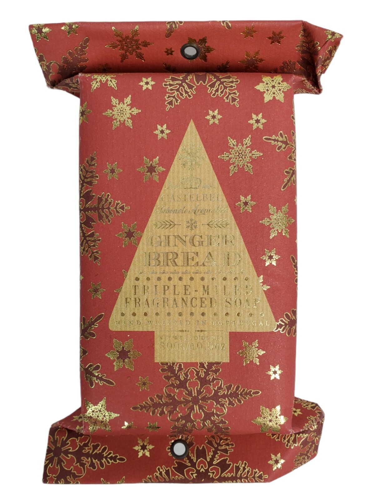 Castelbel Ginger Bread Triple Milled Fragranced Luxury Soap Bar 10.5 oz Portugal