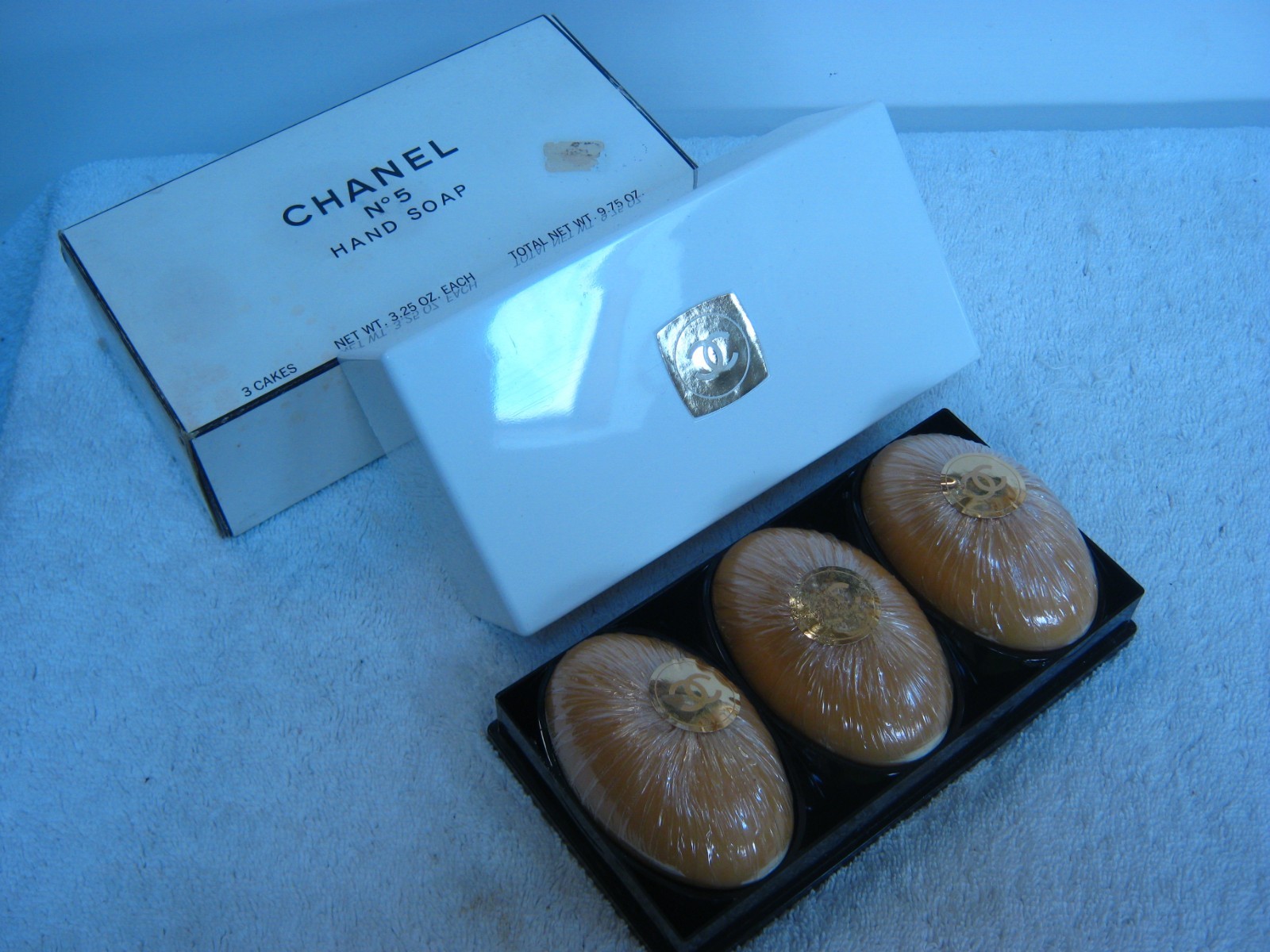 Vintage Chanel No. 5 Hand Soap, ” New ” In Original Box, Must See
