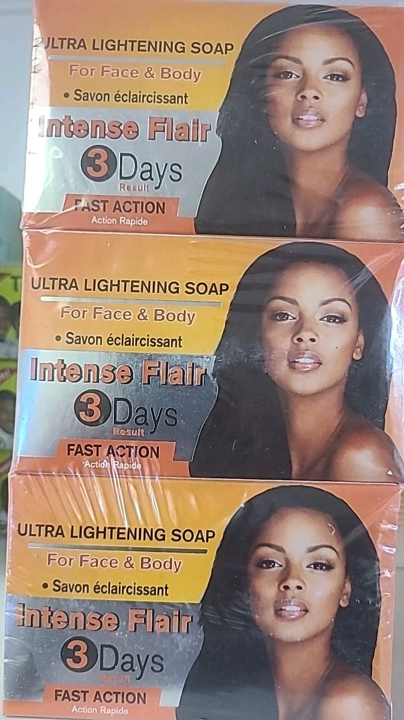 6 Pcs Intense Flair Ultra Lightening Soap 200g