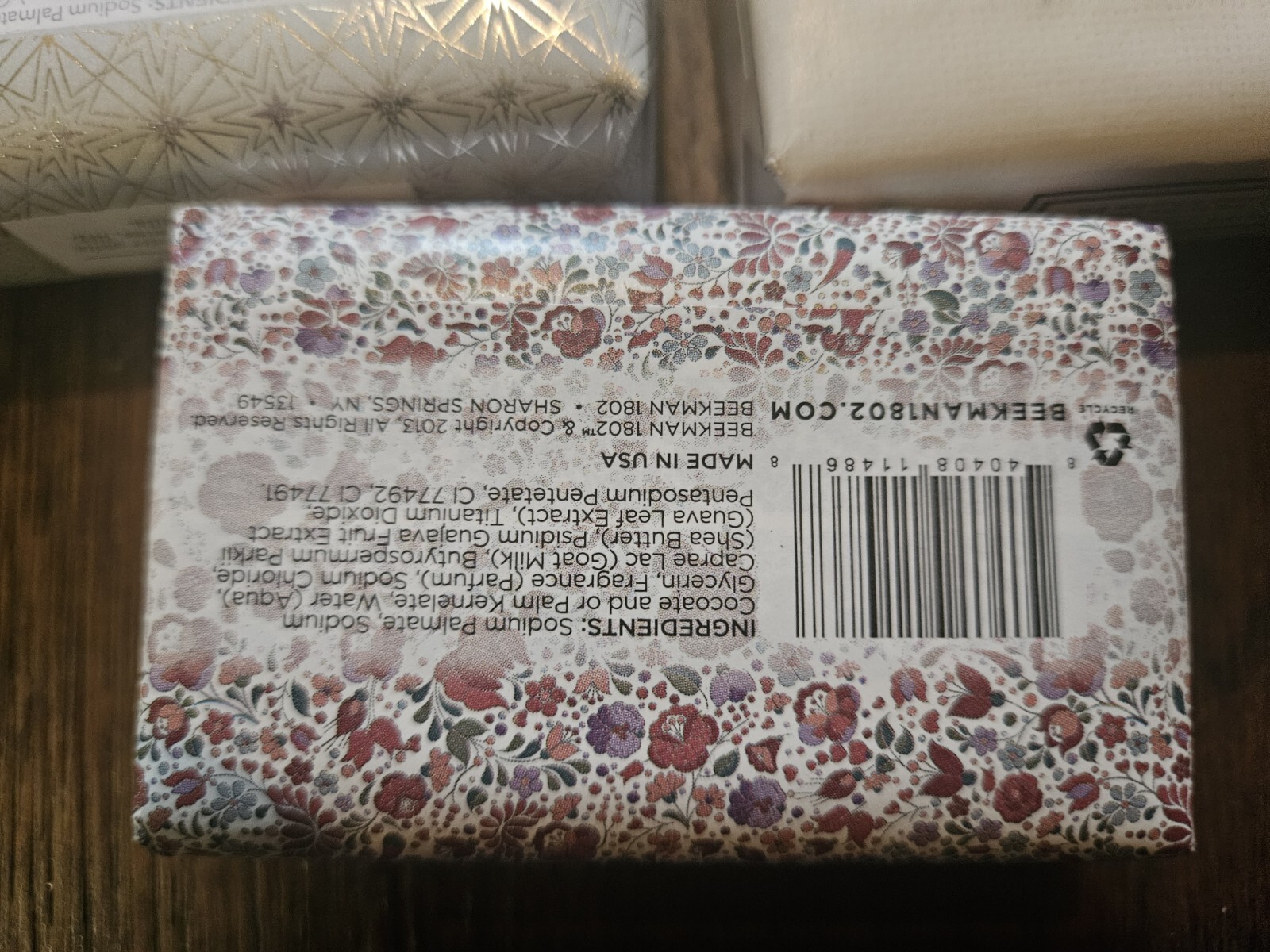 3 Beekman 1802 Soap Honeyed Grapefruit Shine Bright Goat Milk 3.5 oz New In Pack
