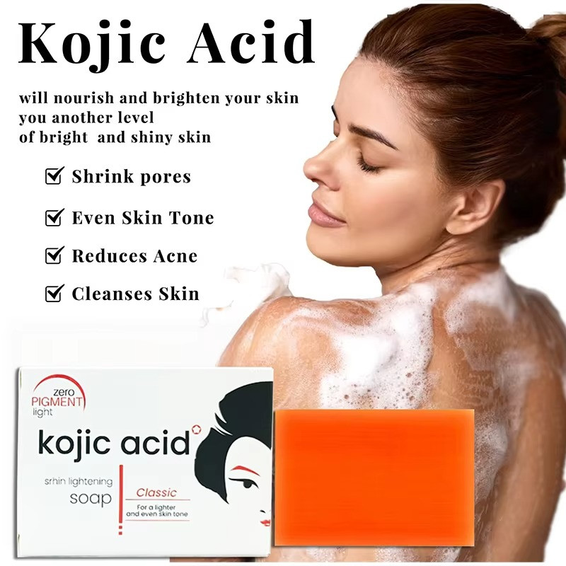 2x Kojic Acid Soap 100g Face & Body Brightening Cleansing Skin Care Bar