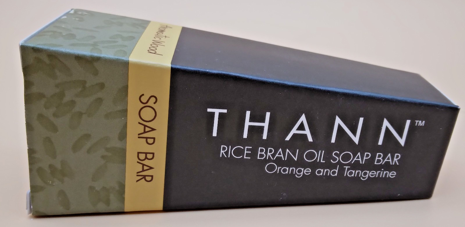 Thann Rice Bran Oil Soap Bar Orange Tangerine 1.3 oz Aromatic Wood Lot of 5