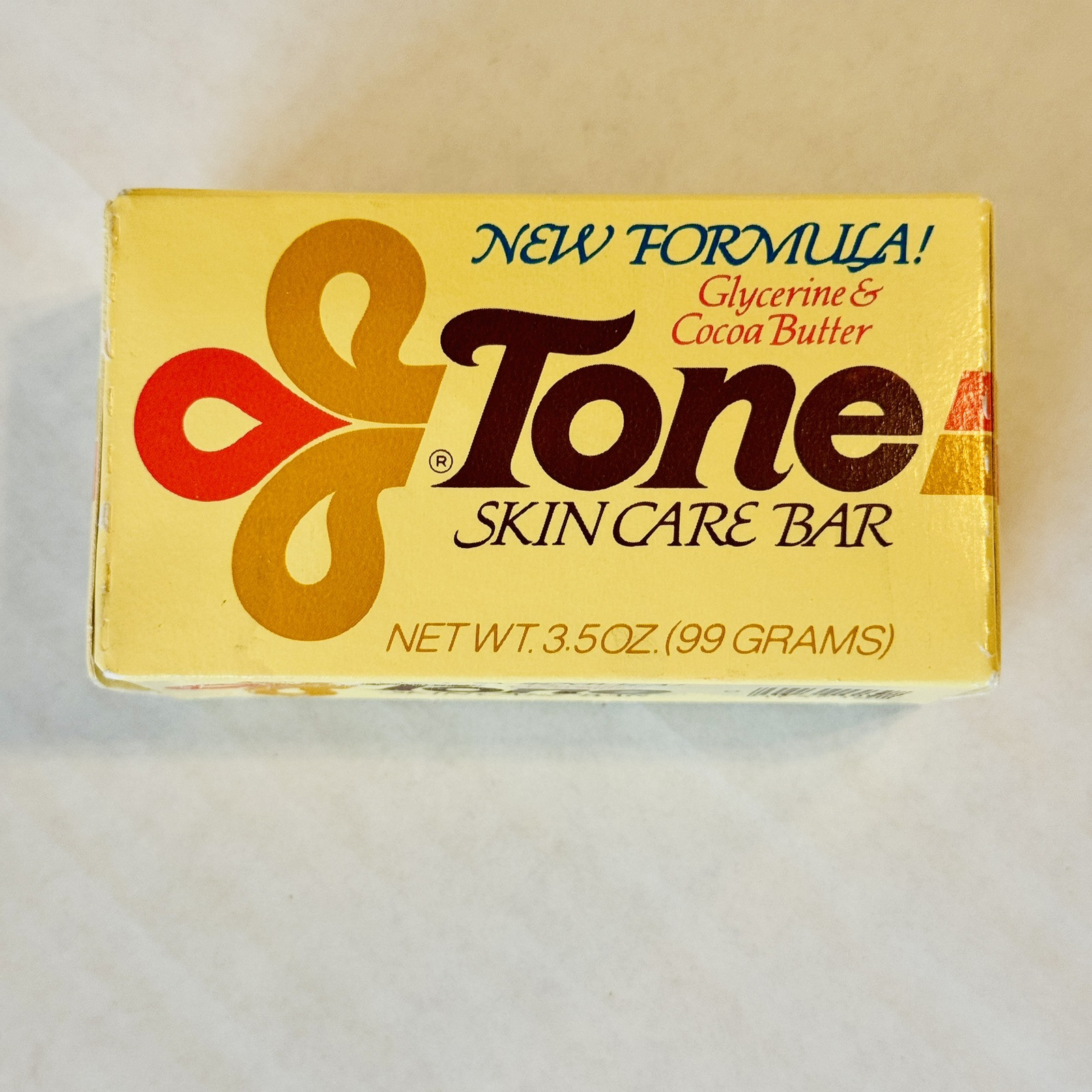 Vintage Tone Cocoa Butter Skin Care Bar Moisturizng Soap Bar 3.5 oz Sealed
