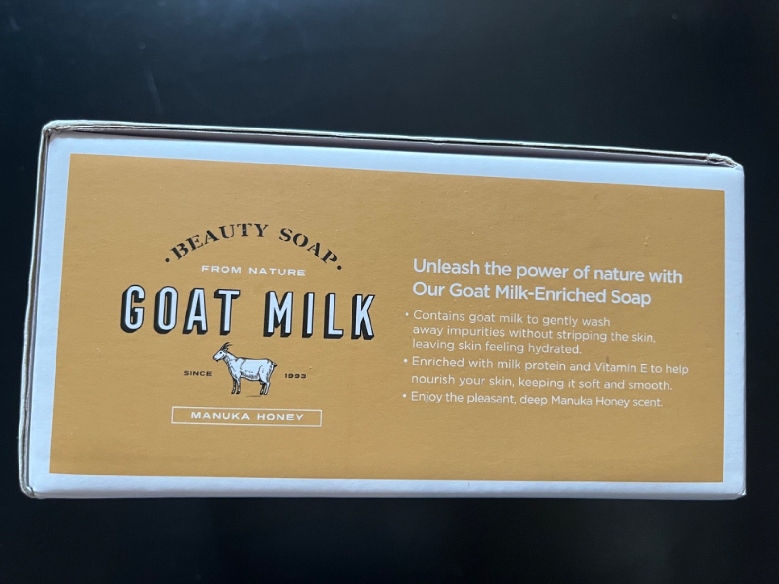 ShowerMate Manuka Honey Beauty Soap with Goat Milk 12 Bars 3.17 oz Each New